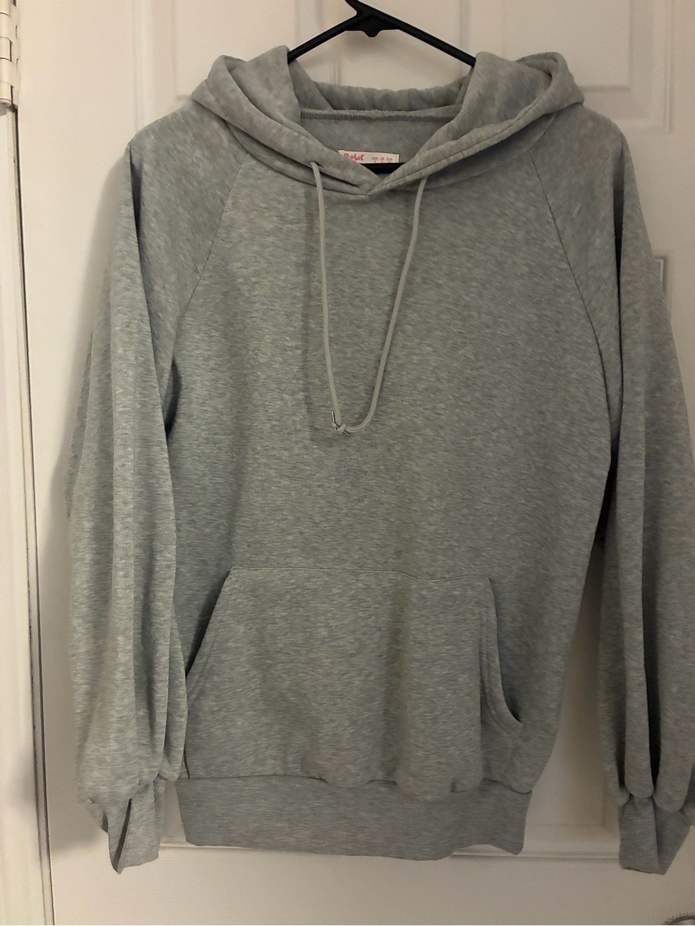 ROMWE Light Gray Men's Hoodie Sweatshirt